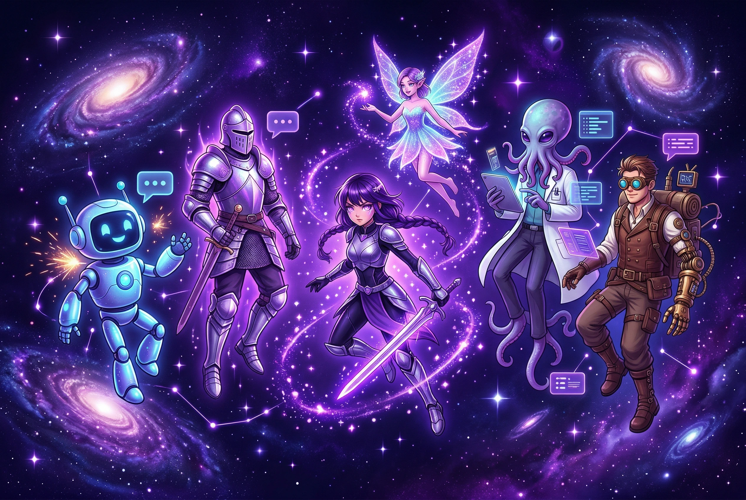 Chat de IA con personajes de PolyBuzz AI